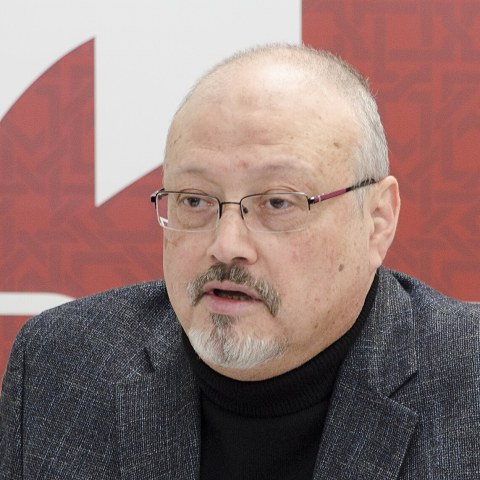 Portrait of Jamal Ahmad Hamza Khashoggi