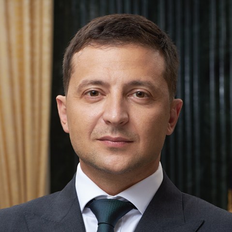 Portrait of Volodymyr Zelenskyy